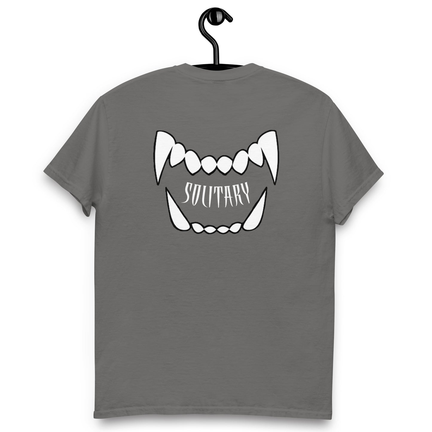 Fangs Embroidered Solitary t-shirt