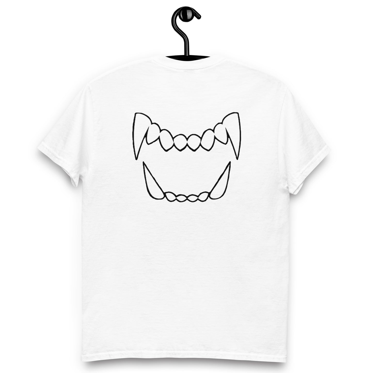 Fangs Embroidered Solitary t-shirt